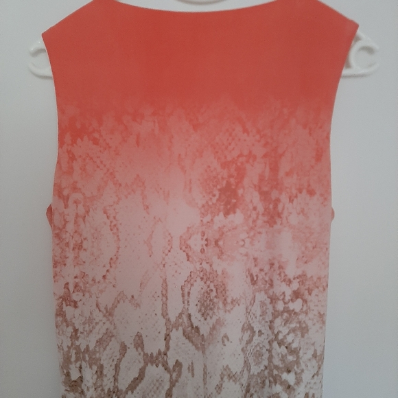 Calvin Klein Multicolor Snakeskin Print Dress - Picture 8 of 8